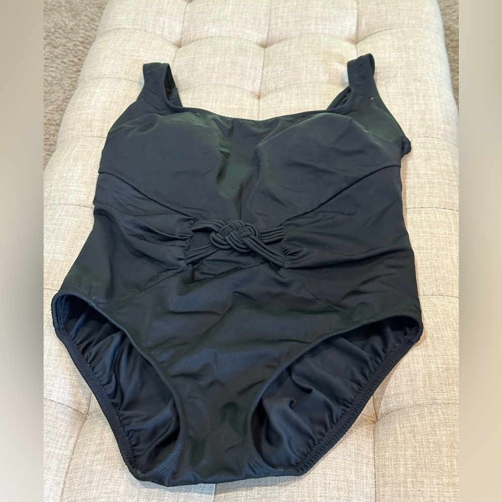 Longitude by Miraclesuit One Piece Swimsuit - Size 12 - EUC - Full Coverage - Picture 5 of 12